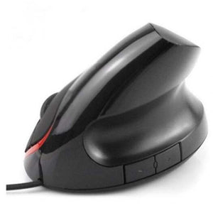 Usb Wired Vertical Optical Mouse Black