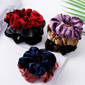 Velvet Hair Tie Ponytail Scrunchies Accessories