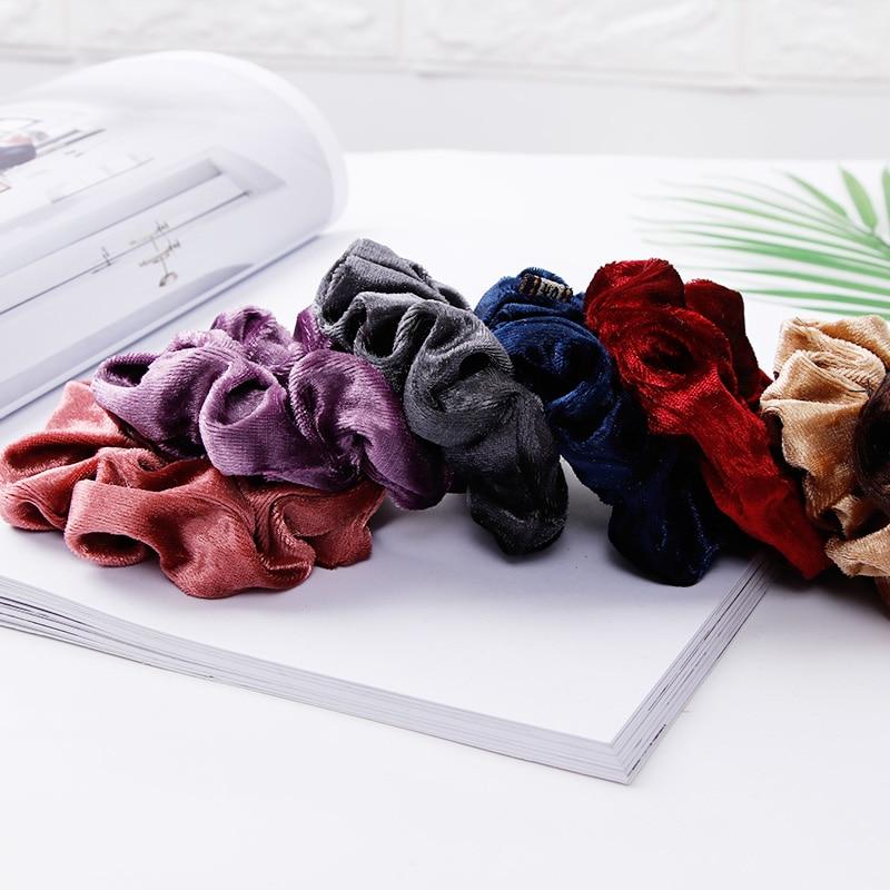 Velvet Hair Tie Ponytail Scrunchies Accessories