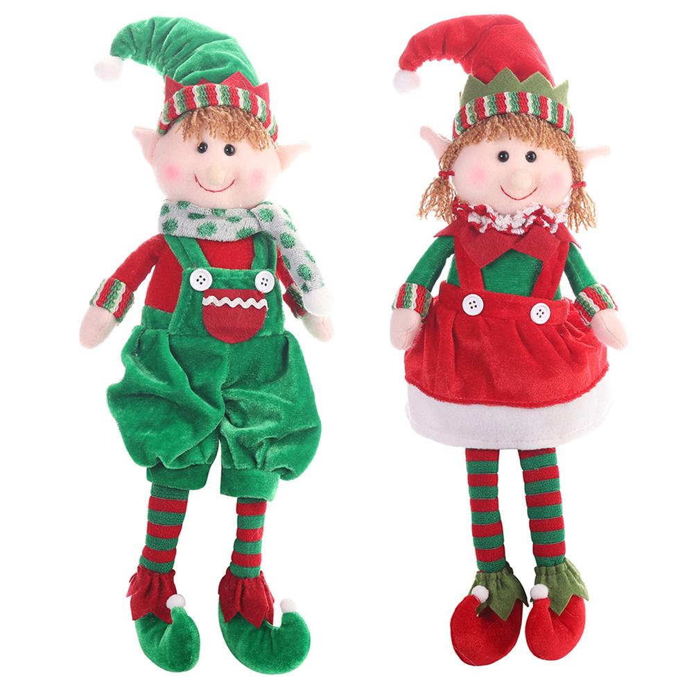 48Cm Cute Christmas Elf Soft Toy Decoration