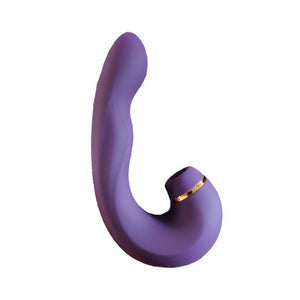 Women's Gspot Clitoral Excitement Massage Pat Sucking Vibrator Green Purple Pin