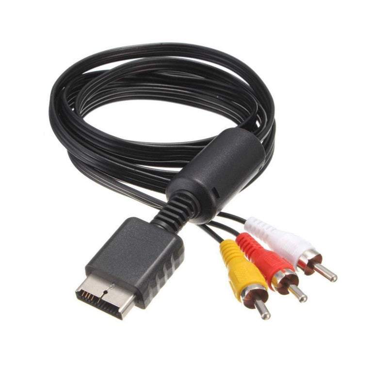 Gaming Consoles 1.8 M Composite Av To Rca Cable For Sony Playstation Ps2 Ps3 And Psx