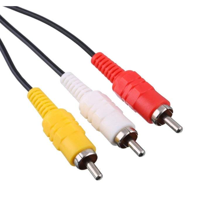 Gaming Consoles 1.8 M Composite Av To Rca Cable For Sony Playstation Ps2 Ps3 And Psx