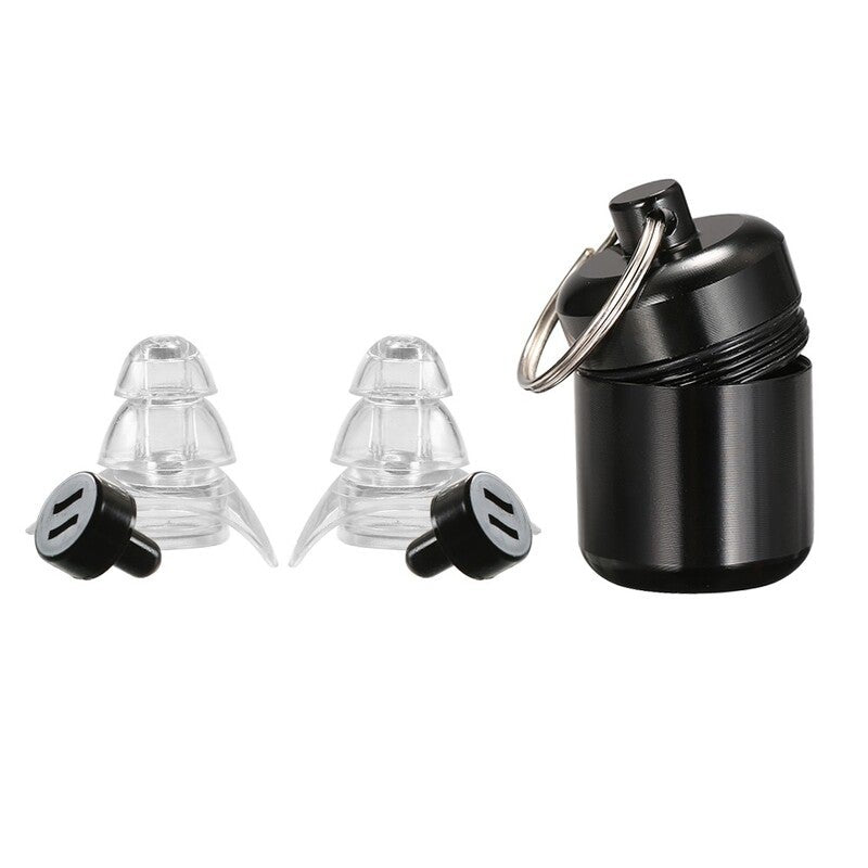 Noise Cancelling Ear Plugs Black2