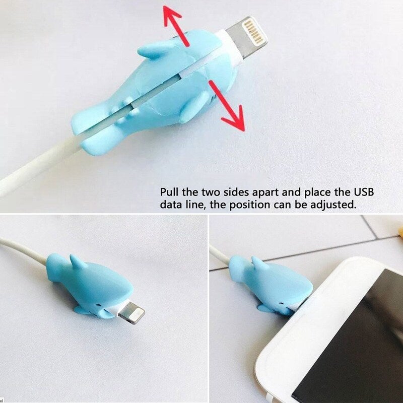 Cute Cable Protector Usb Data Line Protection Case 17