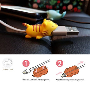 Cute Cable Protector Usb Data Line Protection Case 17