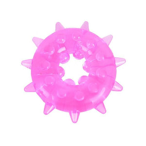 House Of Dasein Bdsm Silicone Cock Ring Snowflake Shape Ejaculation Delay Black Pink Blue Purple