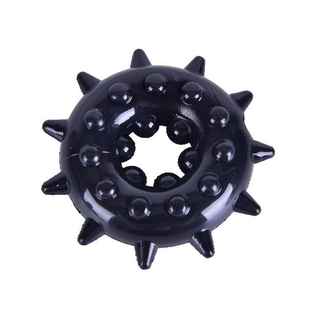 House Of Dasein Bdsm Silicone Cock Ring Snowflake Shape Ejaculation Delay Black Pink Blue Purple