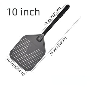 Pizza Shovel 25 Centimetre X 66 Dark Grey Metal Handle Baking Tool