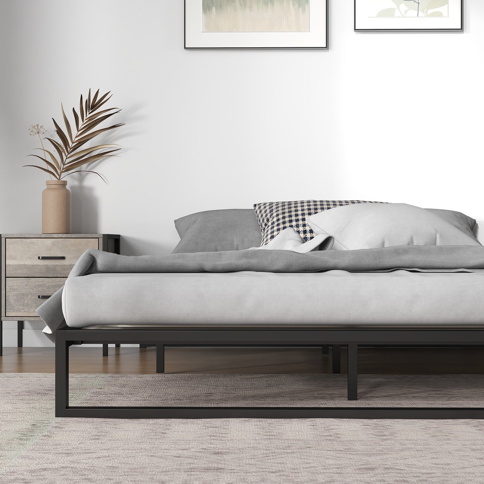 Florence Metal Bed Base Single