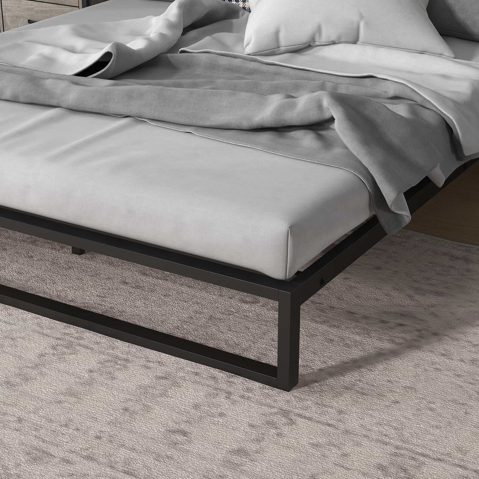 Florence Metal Bed Base Single