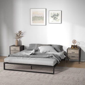 Florence Metal Bed Base Single