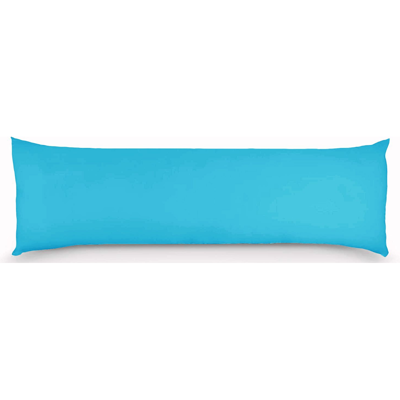 1000Tc Premium Ultra Soft Body Pillowcase - Light Blue