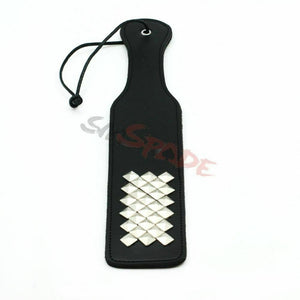 House Of Dasein Faux Leather Paddle With Studs Bdsm Impact Play Toys Couples Spanking Fetish