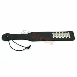 House Of Dasein Faux Leather Paddle With Studs Bdsm Impact Play Toys Couples Spanking Fetish