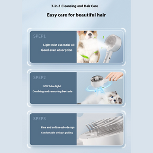 Animal Hair Remover Brush For Dogs And Cats With Self Cleaning Functionality