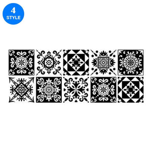 Tile Stickers Moroccan Style Wall 10Pcs / Set Self Adhesive Home Dcor 15X15cm