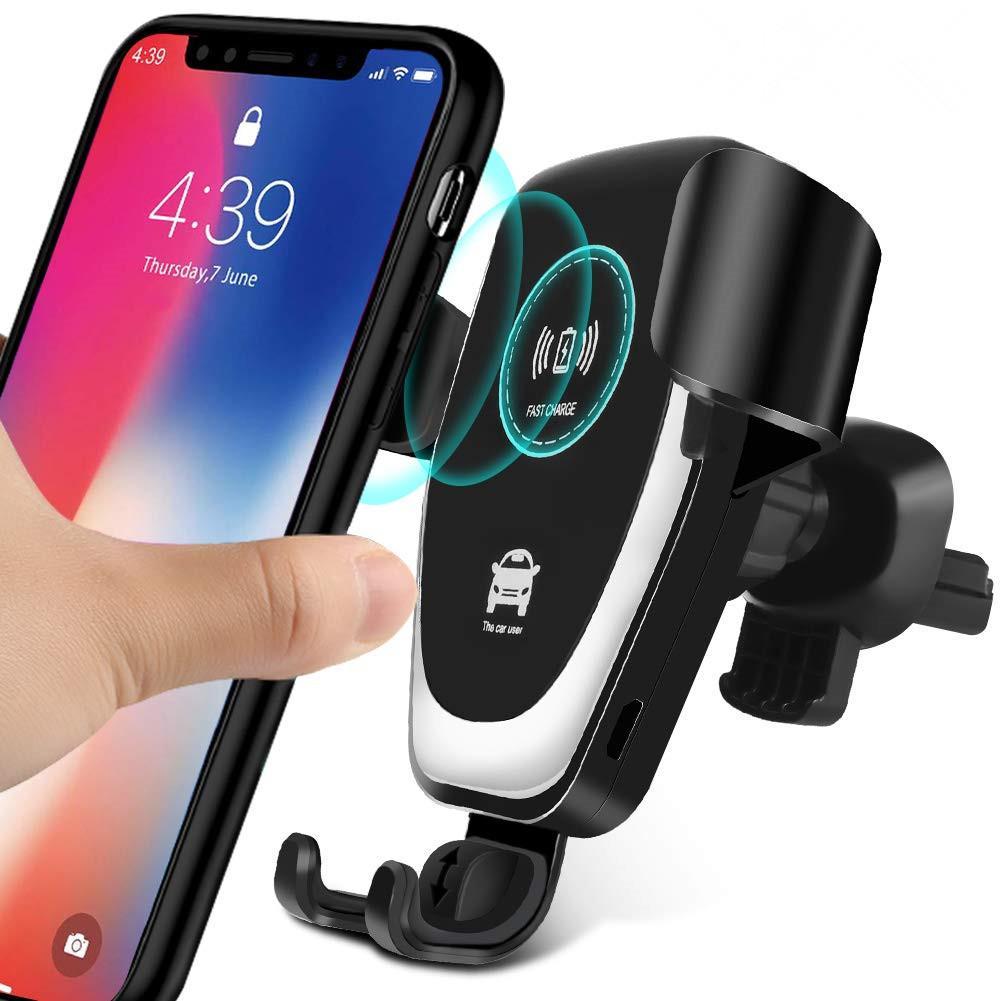 Wireless Phone Chargers 10W Qi Fast Car Mount Holder Stand