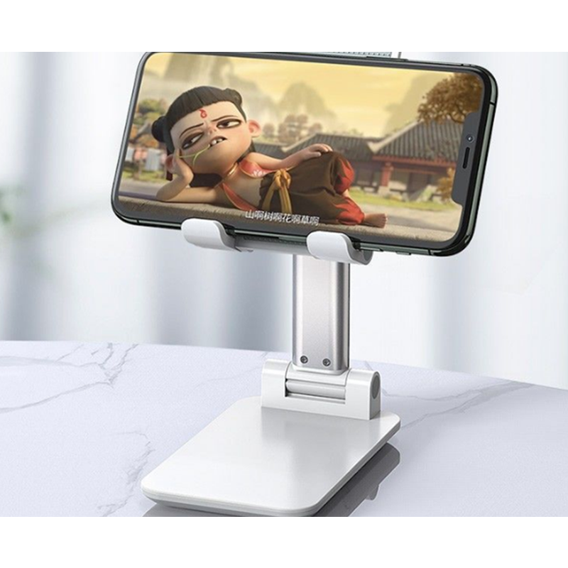 12.9 Inch Mobile Phone Tablet Stand Folding Portable Retractable Desktop