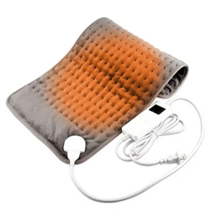 45W Electric Heating Pad Timer Shoulder Neck Back Spine Leg Pain Relief Winter Warmer