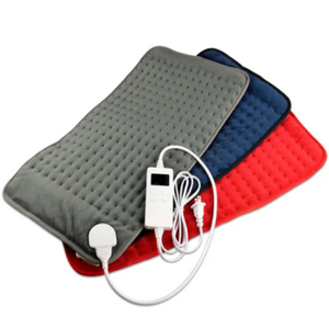 45W Electric Heating Pad Timer Shoulder Neck Back Spine Leg Pain Relief Winter Warmer