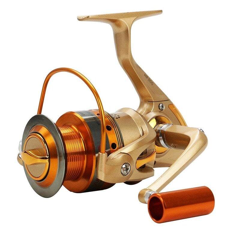 Fishing Reels 12Bb All Metal Spinning Ultra Smooth Spool Lightweight Aluminium