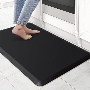 12Mm Thick Cushioned Anti Fatigue Mat For Kitchen Laundry Ergonomic Support