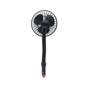 12V Car Electric Fan Black