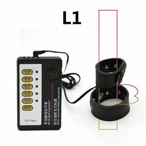 House Of Dasein Electric Zapper Cock Ring Electro Shock Bdsm Restraints Kink Bondage