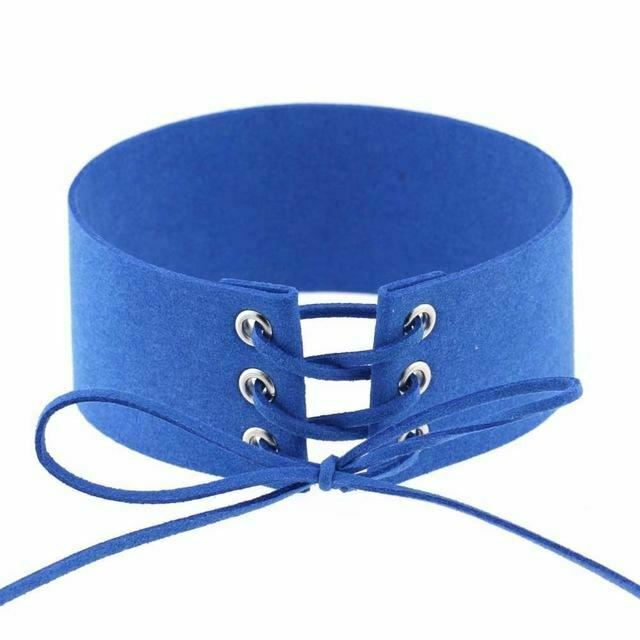 House Of Dasein Bdsm Lace Up Collar Sexy Submissive Choker Necklace Bondage Restraints