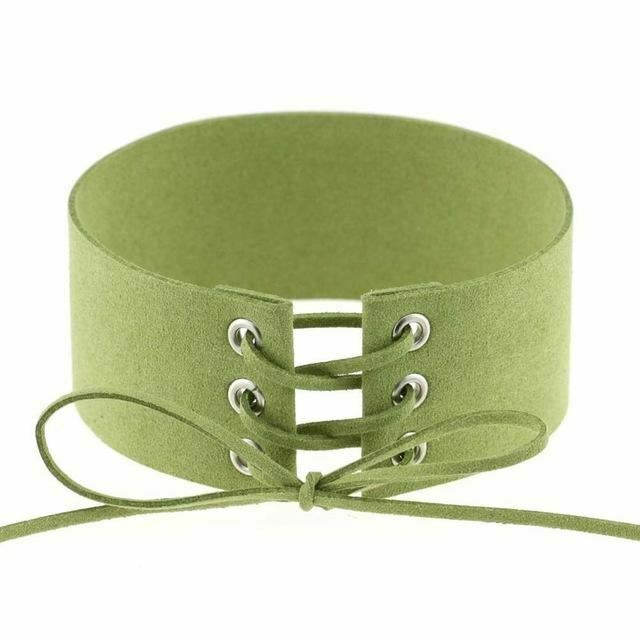 House Of Dasein Bdsm Lace Up Collar Sexy Submissive Choker Necklace Bondage Restraints