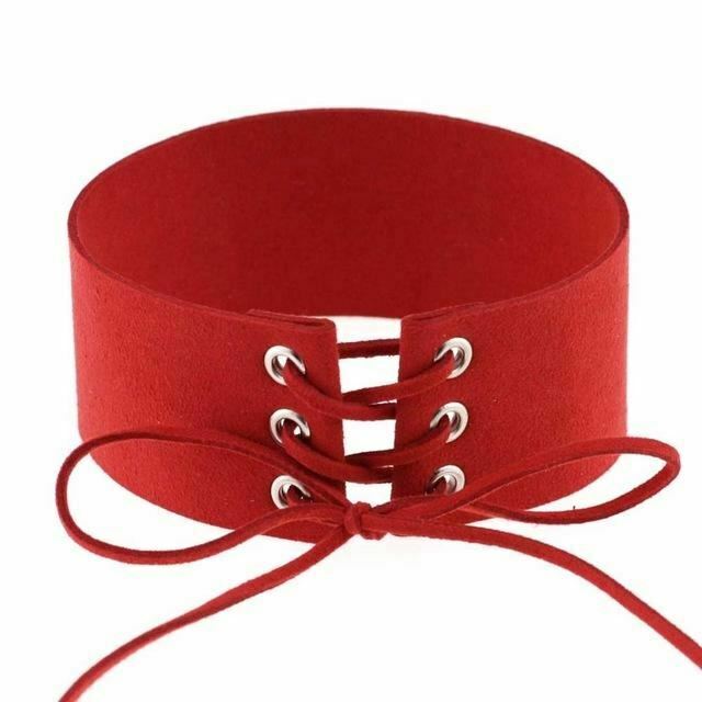 House Of Dasein Bdsm Lace Up Collar Sexy Submissive Choker Necklace Bondage Restraints