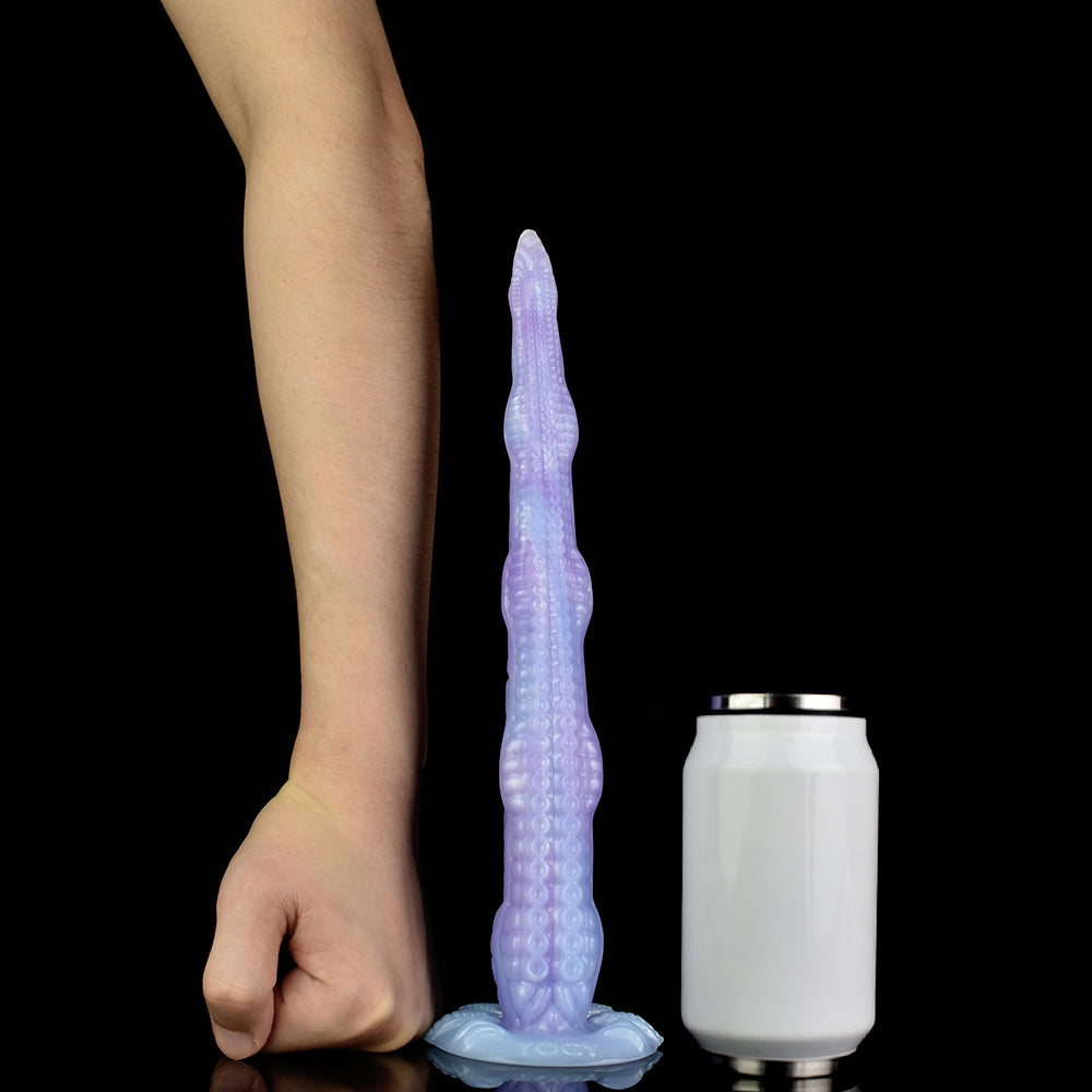 House Of Dasein Pastel Purple Sea Jade Long Tentacle Silicone Dildo