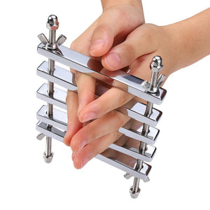 Finger Splint Stainless Steel Metal Restraints Bdsm Punishment Toys