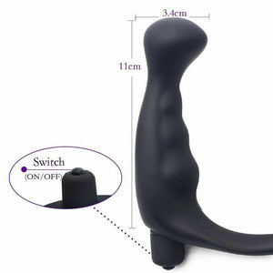 House Of Dasein Cock Ring Vibrating Anal Plug Prostate Massager Bullet Vibrator 10 Modes Men