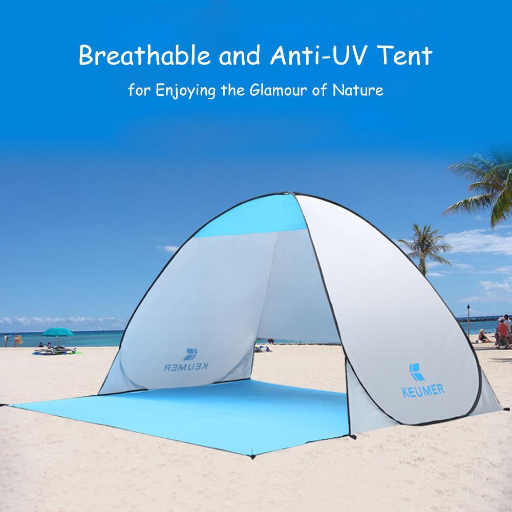 Automatic Pop Up Sun Shade Beach Tent Sunshelter