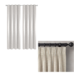 150 Centimetre Beige Modern Waffle Plaid Curtain For Living Room Bedroom Balcony