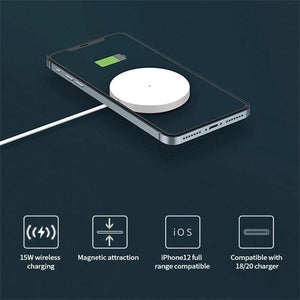 Charging Usb 15W Magnetic Wireless Qi Charger Cable For Iphone 12 Pro12 Mini Max