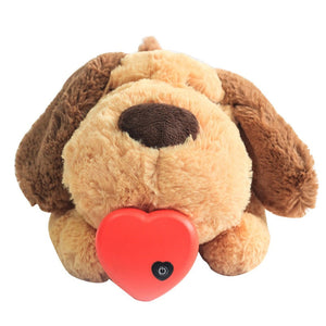 Heartbeat Pet Anxiety Plush Dog Toy Sleep Comforter