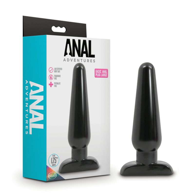 Anal Adventures Basic Plug Small Or Large