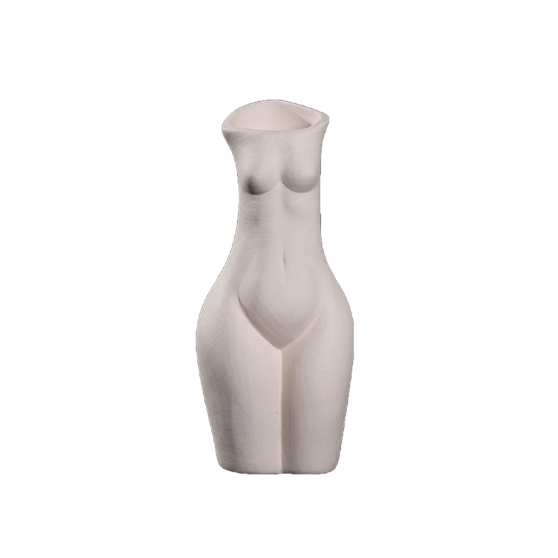 Nordic Creative Art Woman's Body Vase Home Decor