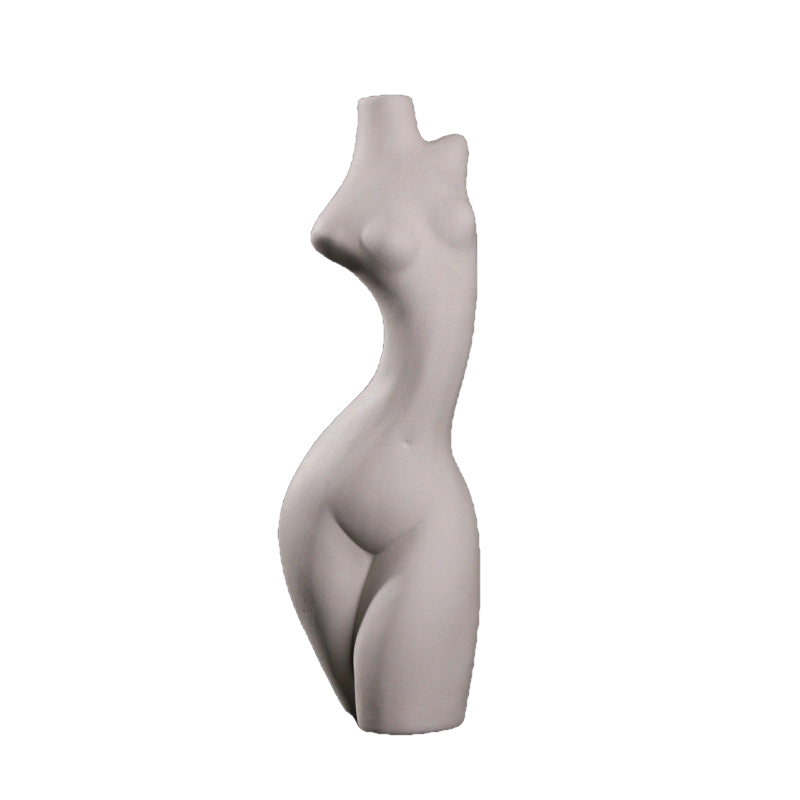 Nordic Creative Art Woman's Body Vase Home Decor