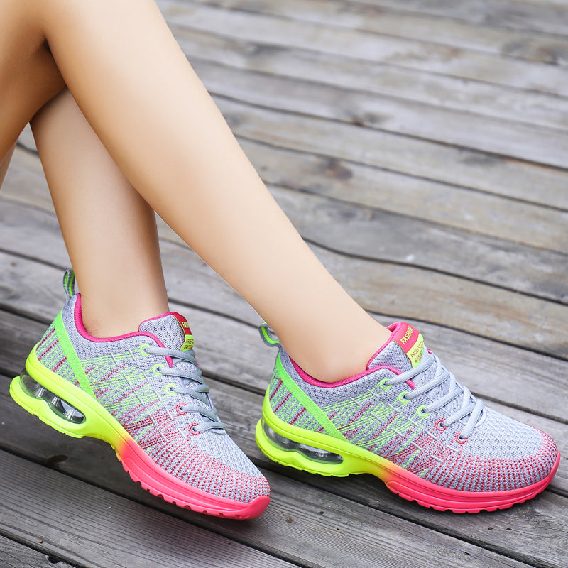 Sports Shoes Casual Mesh Breathable Fitness Womens Unique Stylish