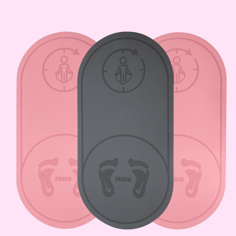 Non Slip Shock Absorbing Skipping Mat 10Mm Meditation Yoga