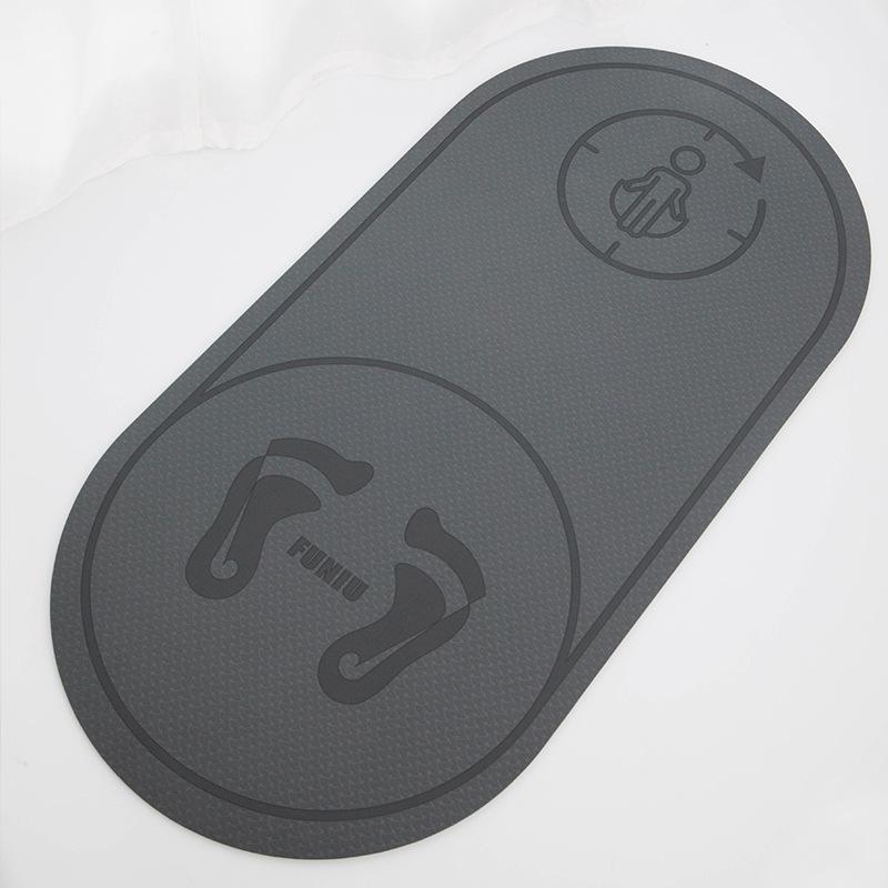 Non Slip Shock Absorbing Skipping Mat 10Mm Meditation Yoga