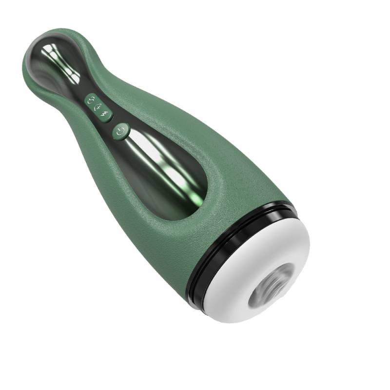 Bloom Deluxe Blowjob Stroker Green Male Masturbation Toy