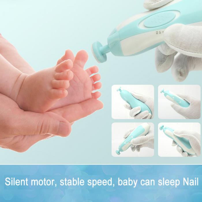 Anti Scratch Multifunctional Baby Electric Nail Polisher