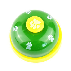 Pet Training Dinner Bell Paw Presser Dog Reminder Feeding