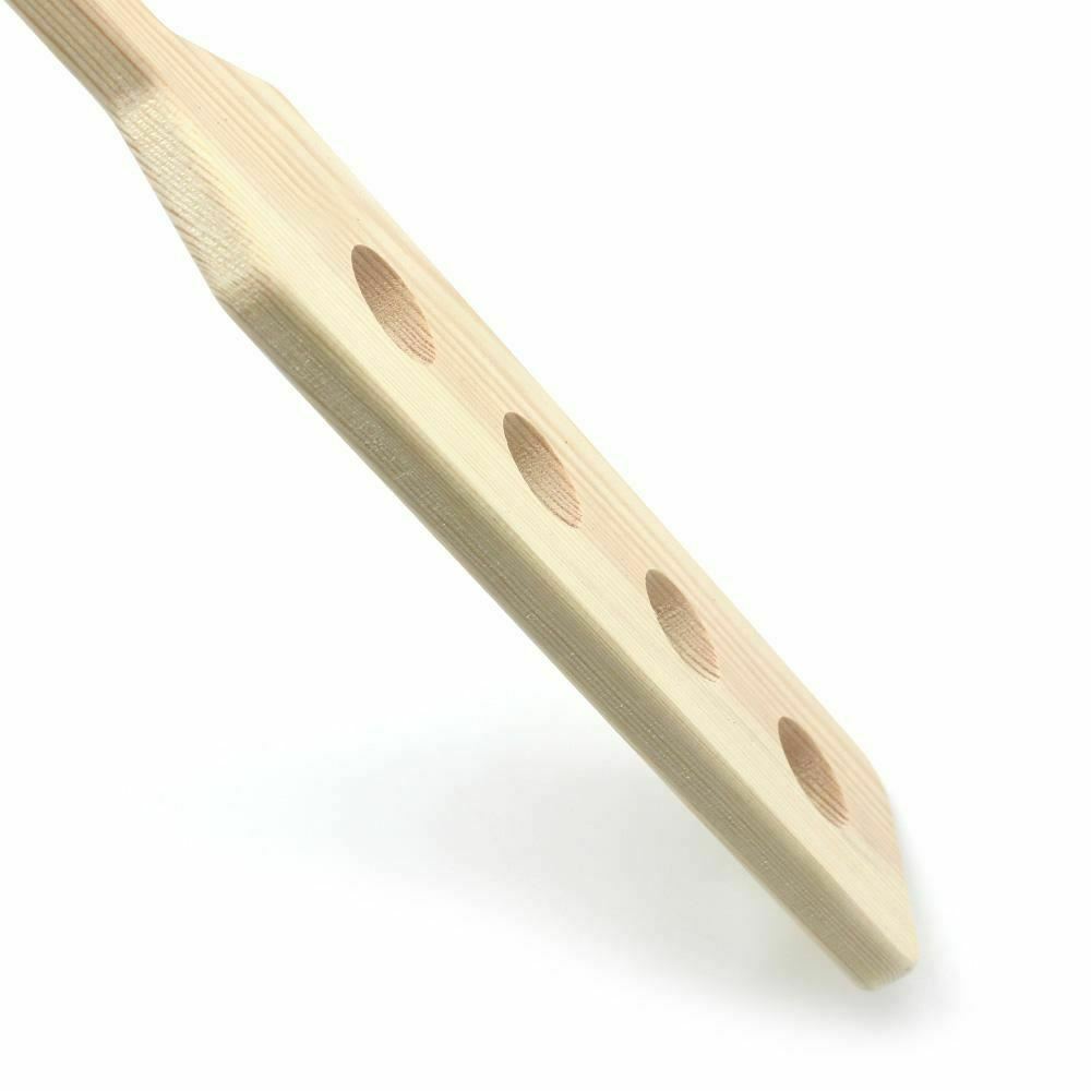 House Of Dasein 38Cm Cut Out Holes Wooden Spanking Paddle Bdsm Impact Play Fetish