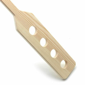 House Of Dasein 38Cm Cut Out Holes Wooden Spanking Paddle Bdsm Impact Play Fetish